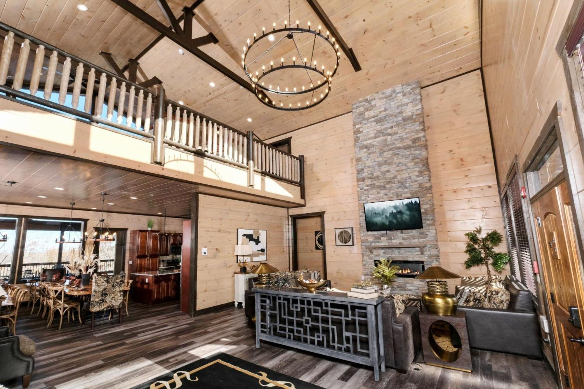 Villa Swim And Gym Mansion Pigeon Forge Exterior foto