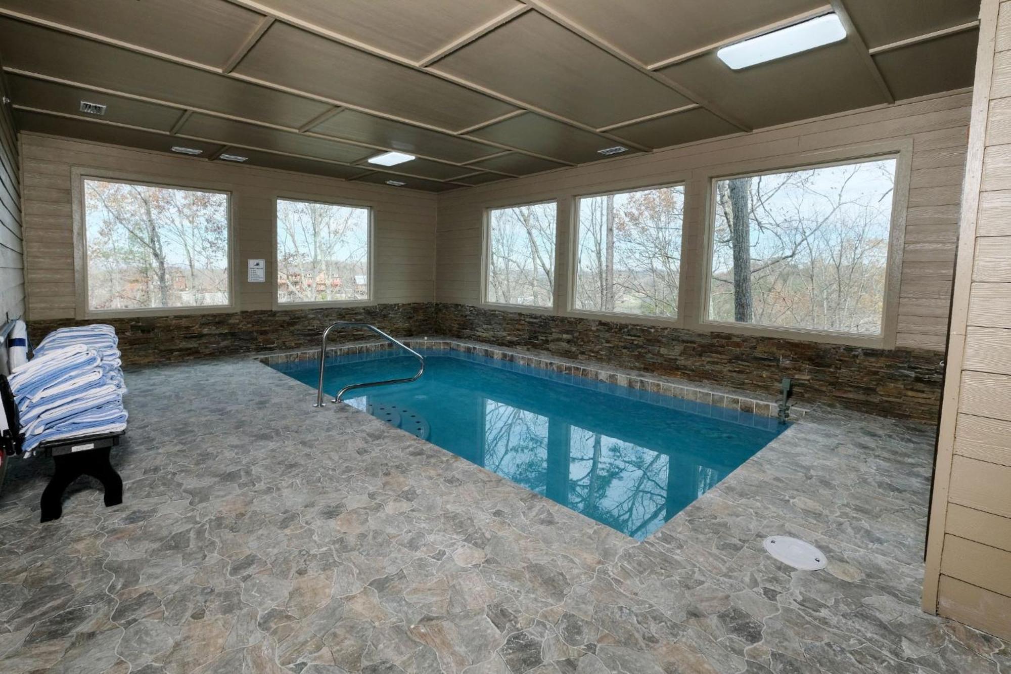 Villa Swim And Gym Mansion Pigeon Forge Exterior foto