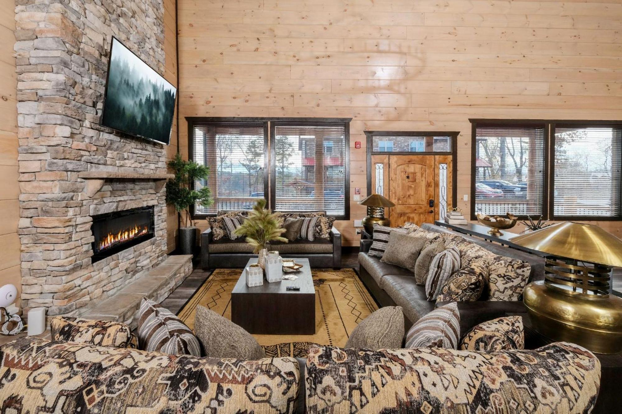 Villa Swim And Gym Mansion Pigeon Forge Exterior foto