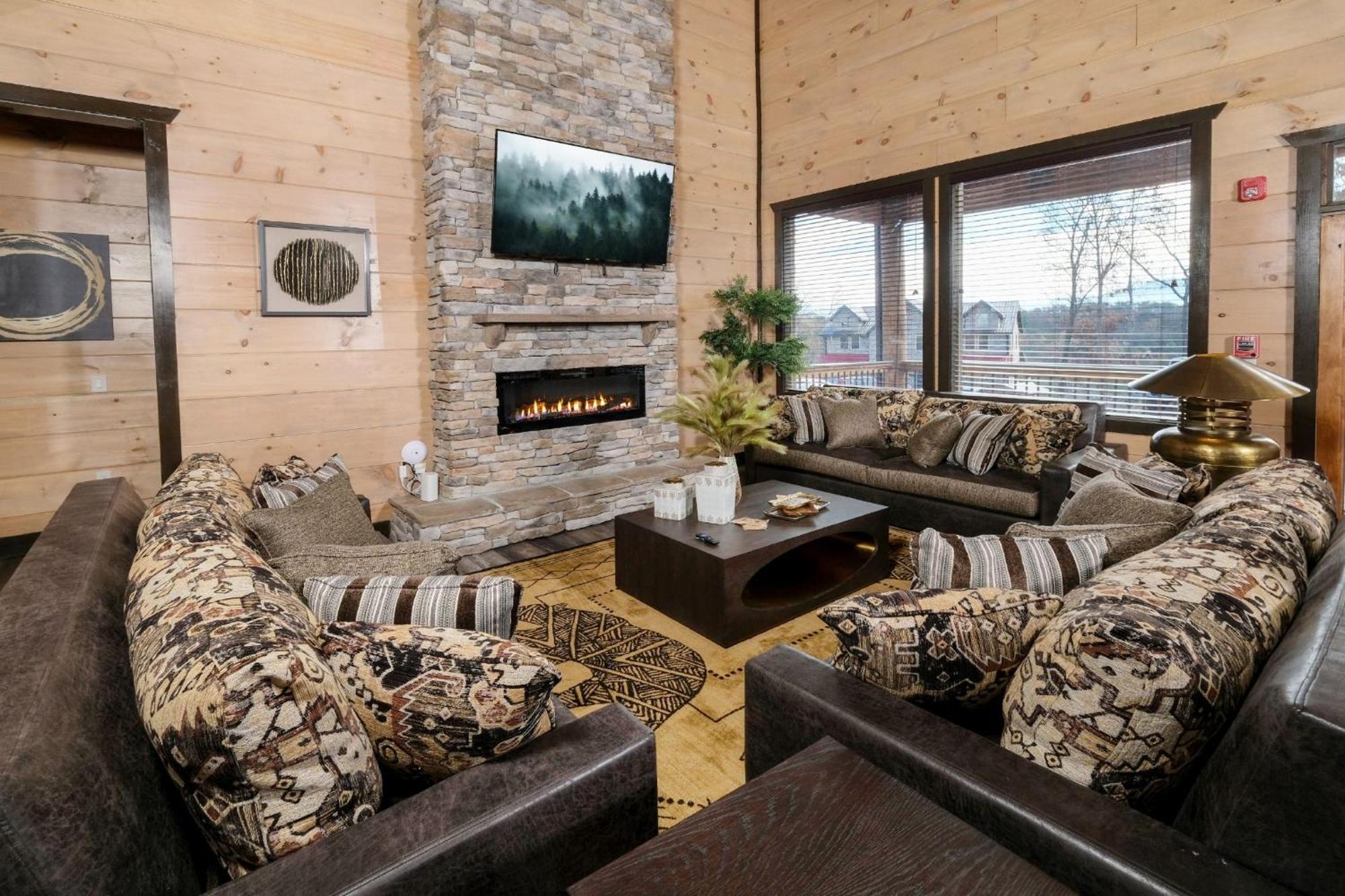 Villa Swim And Gym Mansion Pigeon Forge Exterior foto